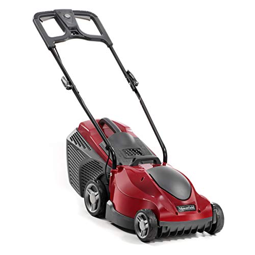 best lawn mowers for stripes Mountfield M13 Princess Electric 4 Wheel Rear Roller Lawnmower