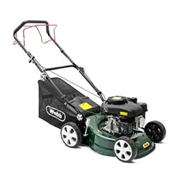 best self propelled lawn mowers for uneven ground Webb Classic WER410SP Self Propelled 4 Wheel Petrol Rotary Lawnmower