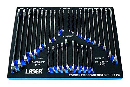 best-spanner-sets Laser Tools 6795 32pc Combination Spanner Set