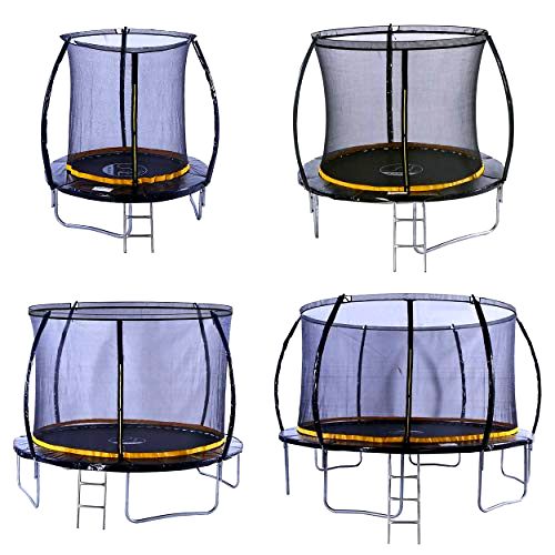 best-trampoline-for-kids Kanga Premium Trampoline With Safety Enclosure And Ladder