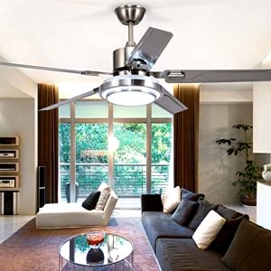 best-ceiling-fans-for-conservatories Moerun Modern Ceiling Fan with Light