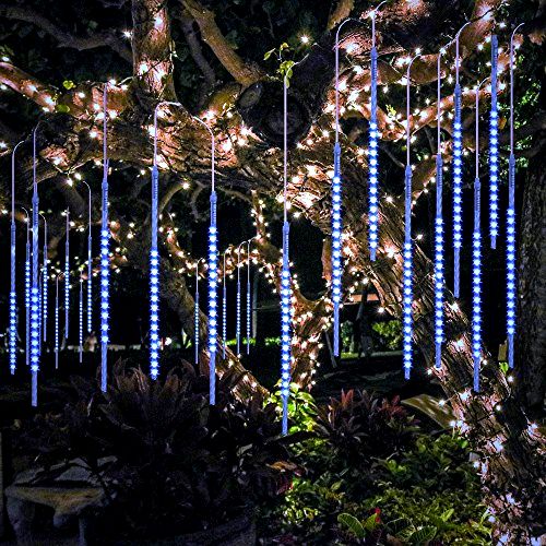 best-christmas-lights BlueFire Meteor Lights 50cm 10 Spiral Tubes 540 LEDs