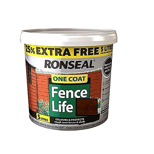 best-fence-paint Ronseal One Coat Life - Quick Dry Fence Paint