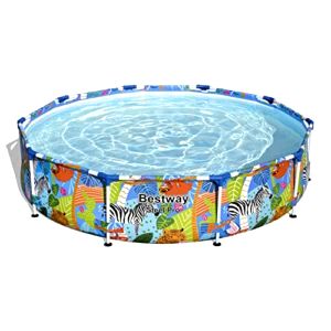 best-frame-swimming-pools BESTWAY 56985 Safari Frame Swimming Pool 304 x 66cm