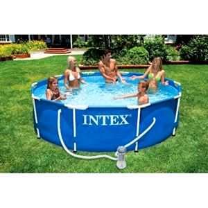 best-frame-swimming-pools Intex 28202 Metal Frame Swimming Pool 304 x 76cm