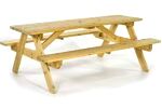 best garden picnic table Wooden Marta 8 Seater Picnic Table