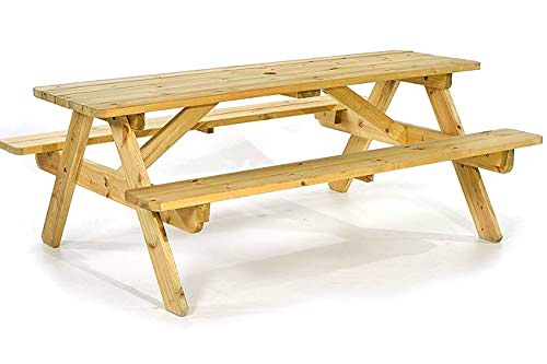 best garden picnic table Wooden Marta 8 Seater Picnic Table