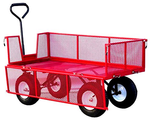best-garden-trolley LiftMate Heavy Duty Garden Trailer