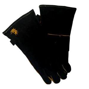 best-heat-resistant-gloves Ecolighters Lined Welders Gauntlets