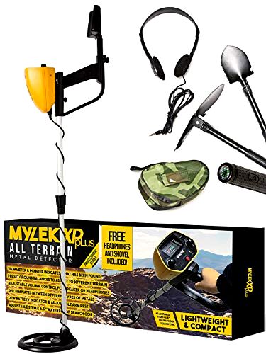 best-metal-detectors-for-kids MYLEK XP PLUS All-Terrain Metal Detector Kit