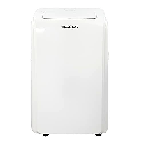 best-portable-air-conditioner Russell Hobbs White 2 in 1 Portable Air Conditioner