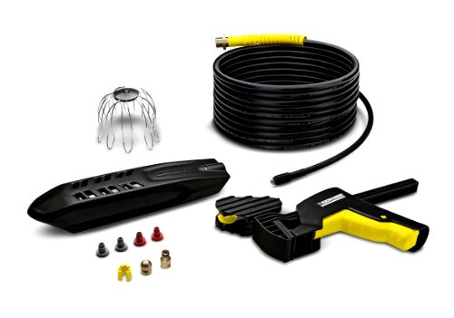 best-pressure-washer-drain-gutter-cleaning-kit Kärcher 20 Metre Drain and Gutter Cleaning Kit