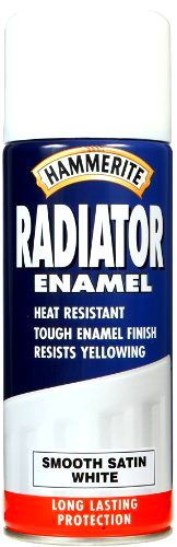 best-radiator-paint Hammerite 400ml Radiator Enamel Aerosol - Satin White