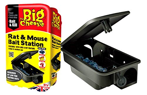 best-rat-bait-boxes-stations The Big Cheese STV179 Rat and Mouse Bait Station