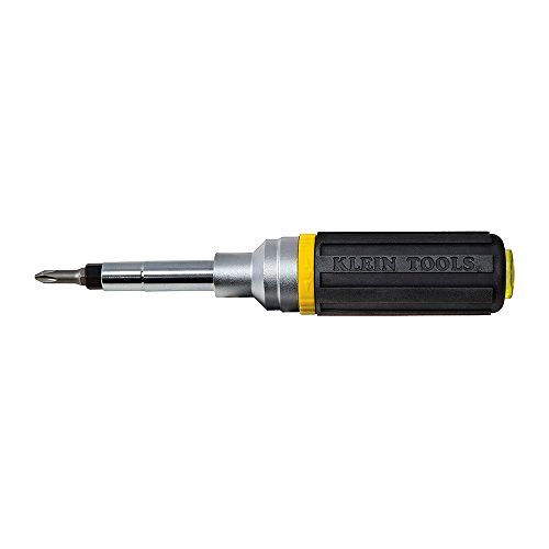 best-ratchet-screwdrivers Klein Tools 32558 Ratcheting Screwdriver and Nut Driver