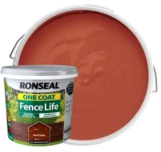 best-shed-paint Ronseal One Coat Fence Life