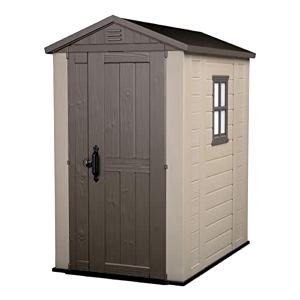 best-small-shed Keter Factor Outdoor Plastic Garden Storage Shed, 4 x 6 feet