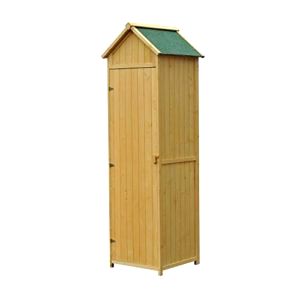 best-small-shed Outsunny Vertical Utility 3 Shelves Shed