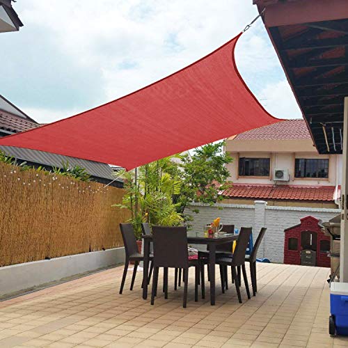 best sun shade sail Belle Dura Rectangle Sun Shade Sail