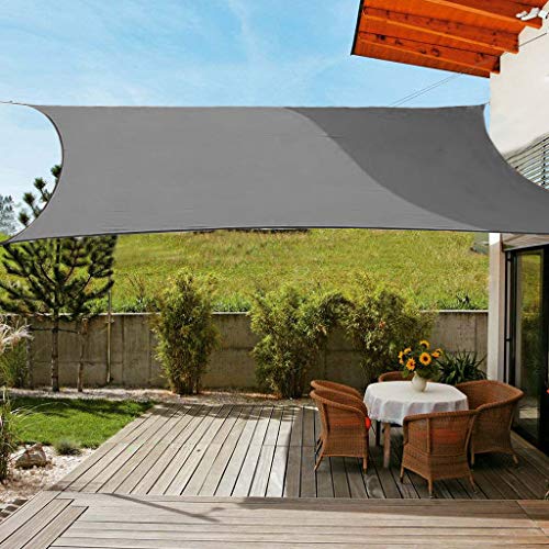 best sun shade sail OldPAPA Rectangle Sun Shade Sail