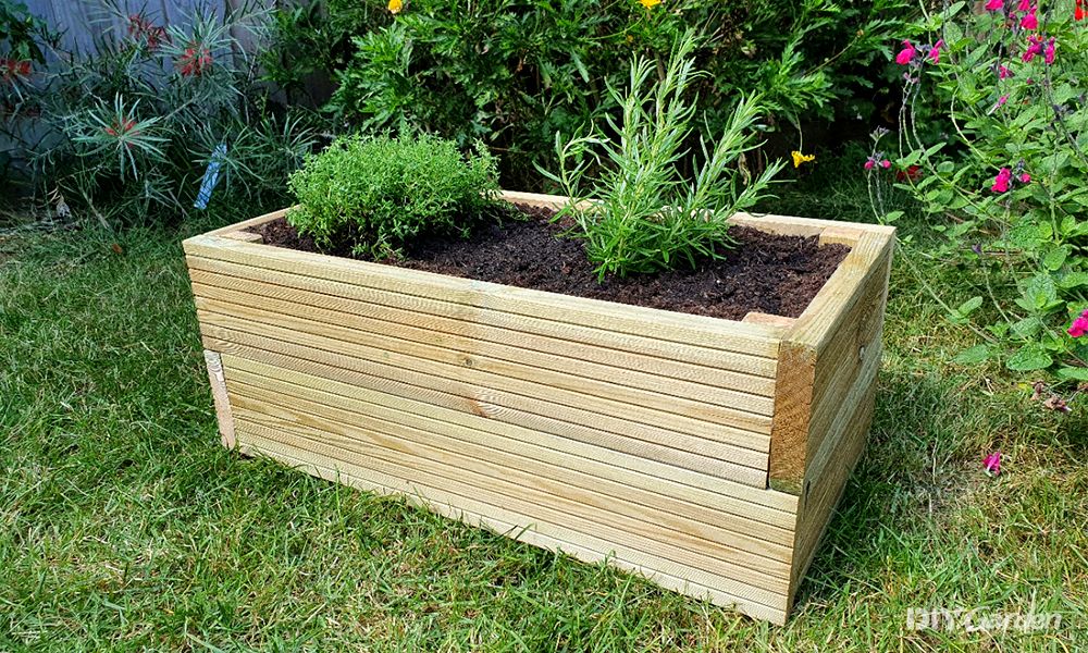 How to Build a Wooden Planter Box Out of Decking