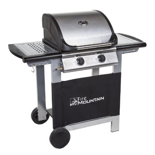 best 2 burner gas bbqs Fire Mountain Everest 2 Burner Gas Barbecue
