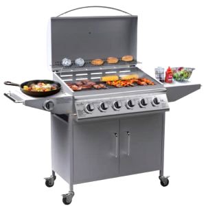 best-6-burner-gas-bbqs BillyOh Stainless Steel 6+1 Gas BBQ