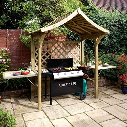 best-bbq-shelters Party Arbour and Barbeque Shelter by Rowlinson