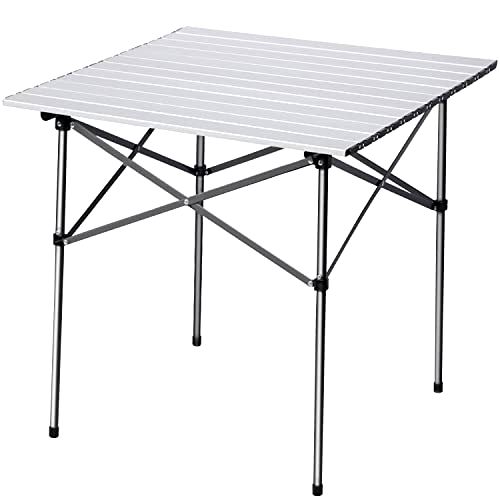 best-bbq-side-tables PORTAL Folding Aluminum BBQ Side Table