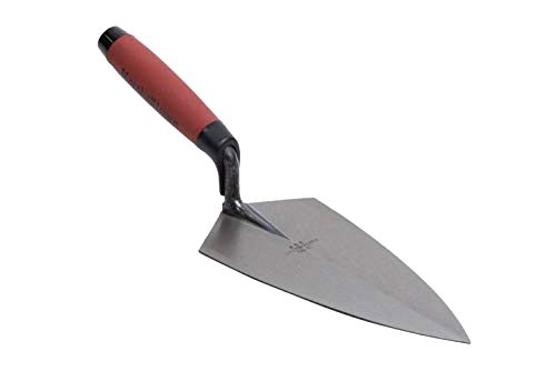 best-bricklayers-trowels Marshalltown M/T1912D Trowel with Red Durasoft Handle