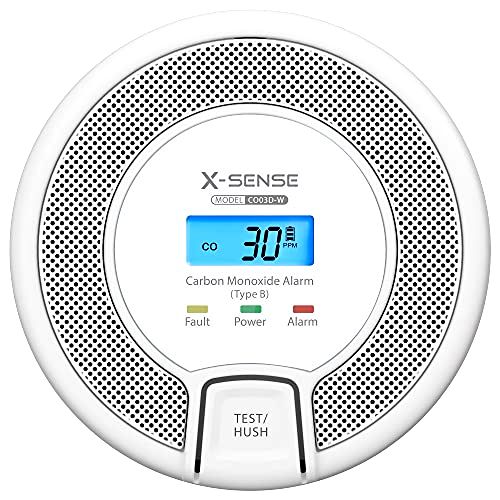 best-carbon-monoxide-detectors X-Sense Wireless Interconnected Carbon Monoxide Alarm