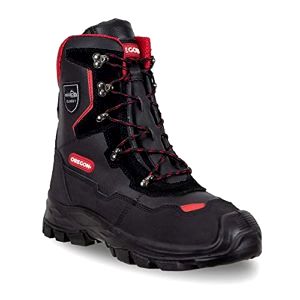 best-chainsaw-safety-boots Oregon Yukon Class 1 Leather Chainsaw Protective Boots