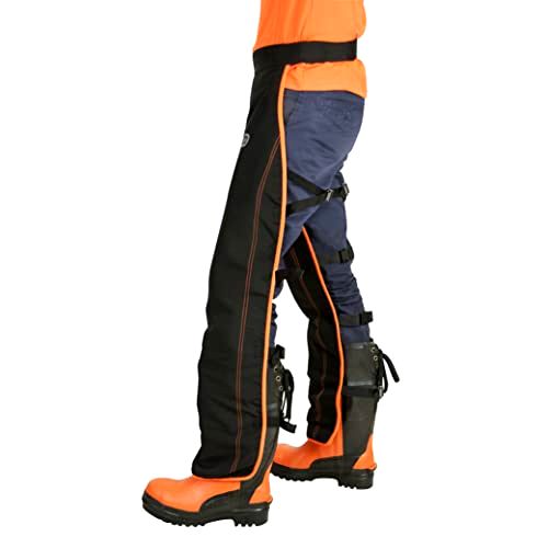best-chainsaw-safety-trousers Oregon 575780 Universal Type A Chainsaw Safety Leggings