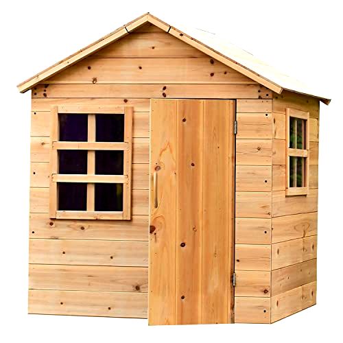 best-childrens-playhouse Big Game Hunters Evermeadow Wooden Playhouse