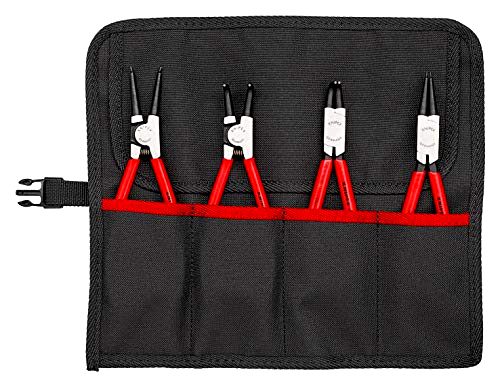 best-circlip-pliers-sets Knipex 00 19 56 Set of Circlip Pliers 4 parts
