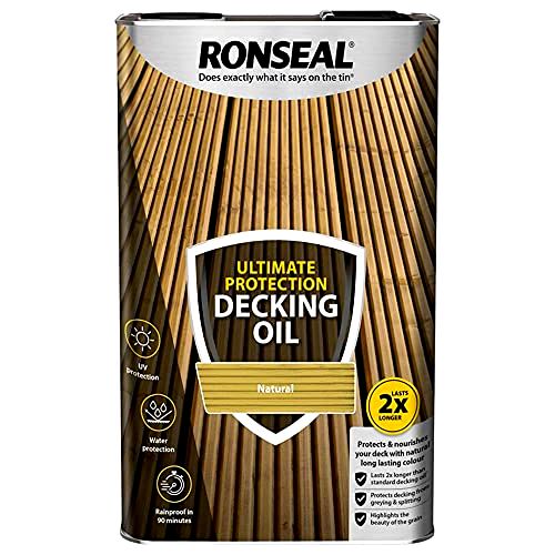 best-decking-oil Ronseal Ultimate Protection Decking Oil