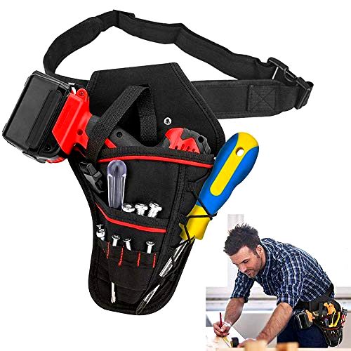 best-drill-holsters YingBiao Electrician Drill Holder Belt Waist Bag
