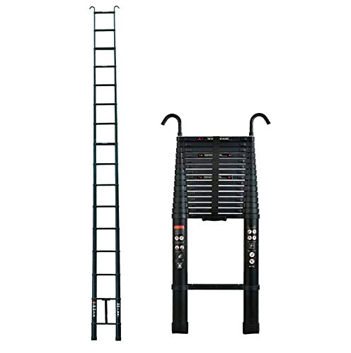 best-extending-ladders AutoBaBa Portable Extension Ladder