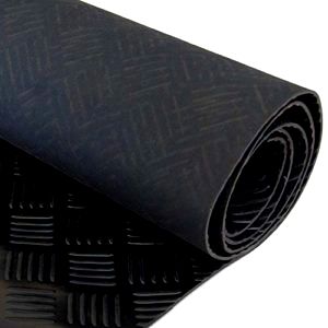 best-flooring-for-sheds T & A Upholstery 5 Bar Rubber Flooring Matting for Garage and Shed