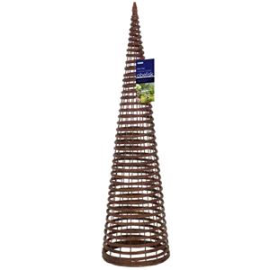 best-garden-obelisk Gardman Limited Willow Spiral Obelisk