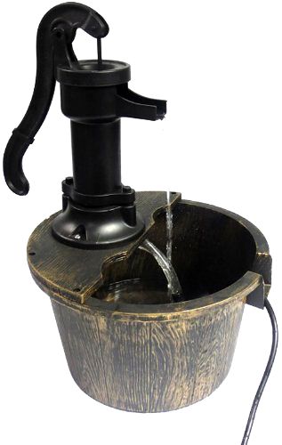 best-indoor-water-feature Woodside Ornamental Classic Water Pump Feature
