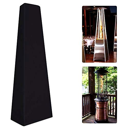 best-patio-heater-covers HNYG Full Length Patio Heater Cover