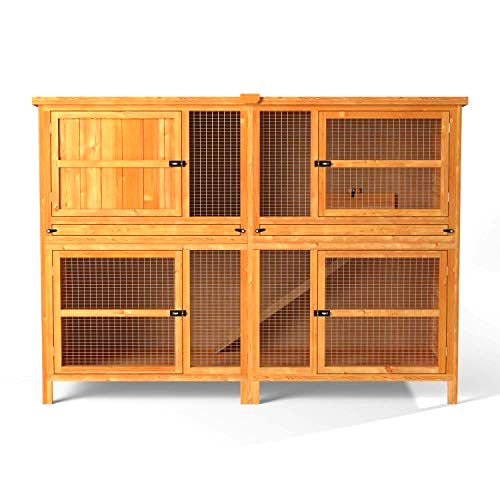 best-rabbit-hutches The Hutch Company 6ft Chartwell Double Rabbit Hutch