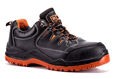 best-safety-shoes Black Hammer Mens' Waterproof Lightweight Safety Trainers