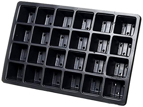 best-seed-tray Bosmere Garden Care Seed Tray Inserts, 24 Cells, Pack of 5