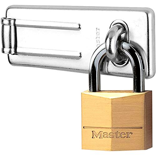 best-shed-lock Master Lock Door Hasp and Padlock