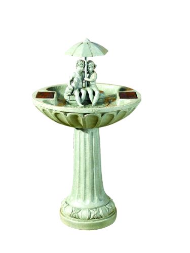 best-stone-water-feature Smart Solar Ornamental Umbrella Fountain Water Feature