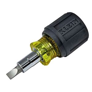best-stubby-screwdrivers Klein Tools 32561 Stubby Screwdriver and Nut Driver