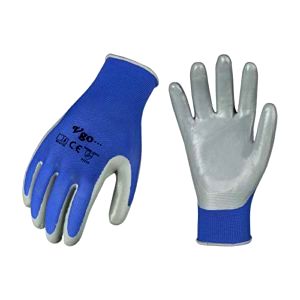 best-work-gloves 10 Pairs of Vgo Nitrile Coating Work Gloves