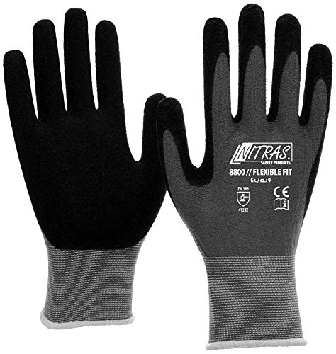 best-work-gloves 3 Pairs of Nitras Flexible Fit Work gloves